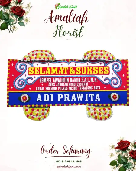 Papan Bunga Ucapan Selamat Aketobatu