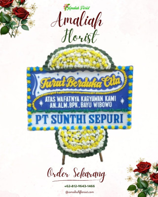 Papan Bunga Duka di Aketobatu