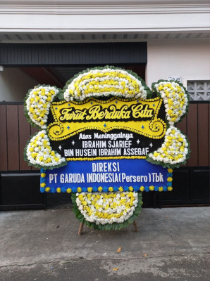 Papan Bunga Duka di Aketobatu